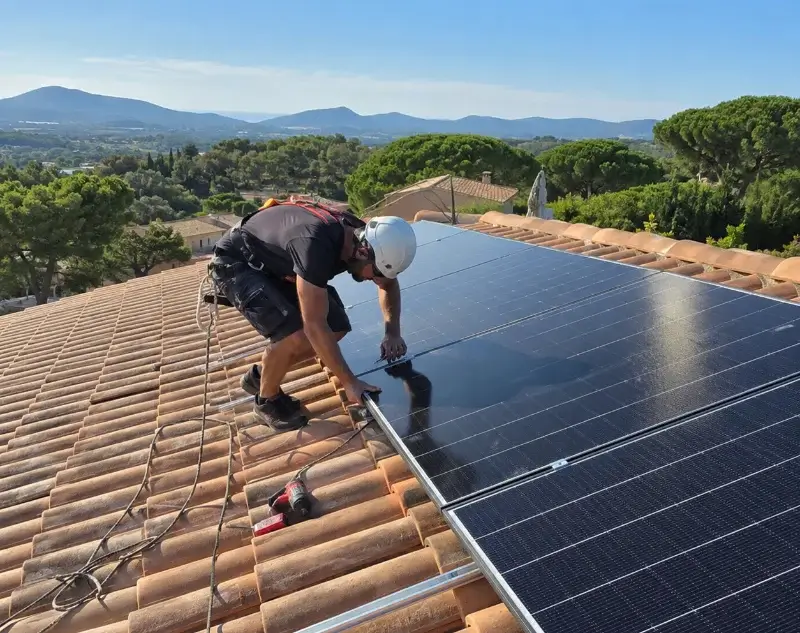 Installateur panneaux solaires Ambronay — pose photovoltaïque sur toiture