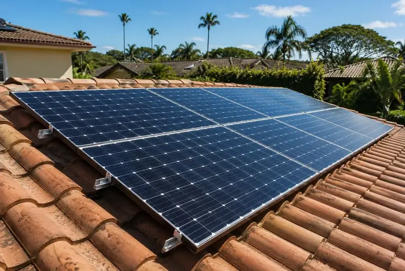 Installation de panneaux solaires à Ambronay